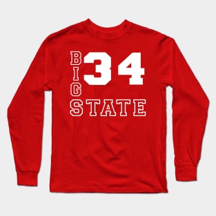 Jesus Shuttlesworth - Big State Long Sleeve T-Shirt